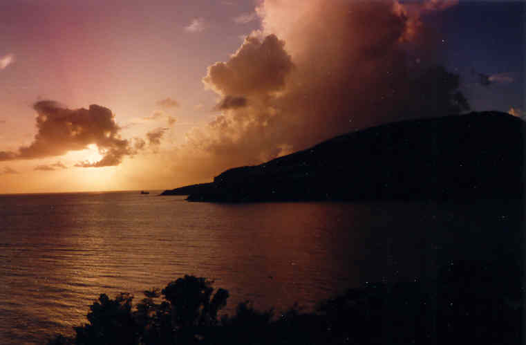 St. Marteen sunset