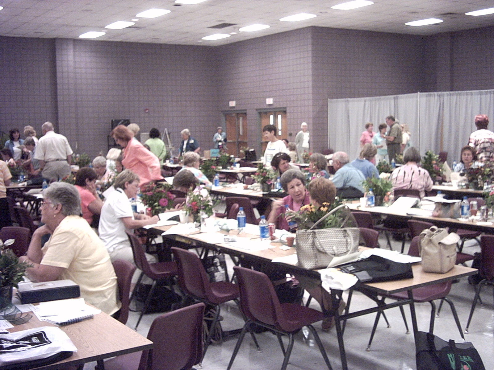 A brief break in the conference